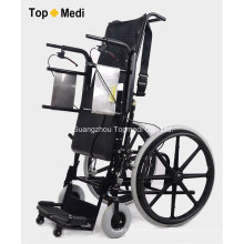 Fauteuil roulant manuel à levier et à commande pneumatique Topmedi